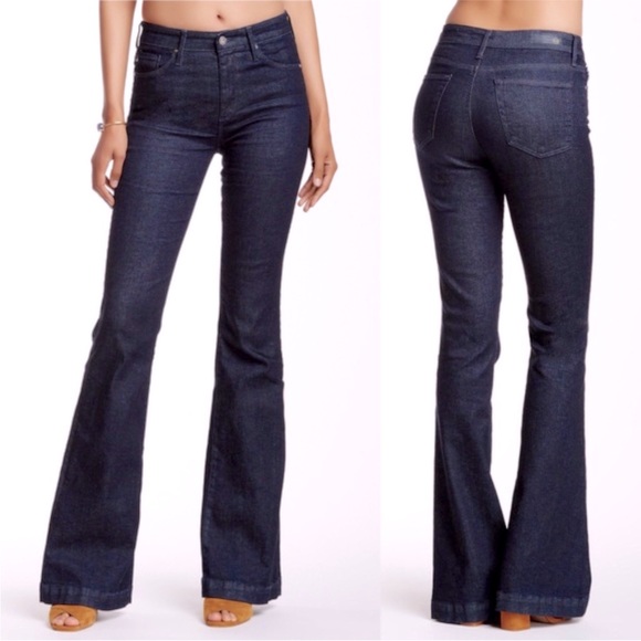 Ag Adriano Goldschmied Denim - AG Adriano Goldschmied Janis High Rise Flare Jeans Anthropologie